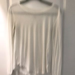 White American Eagle lightweight soft long sleeve